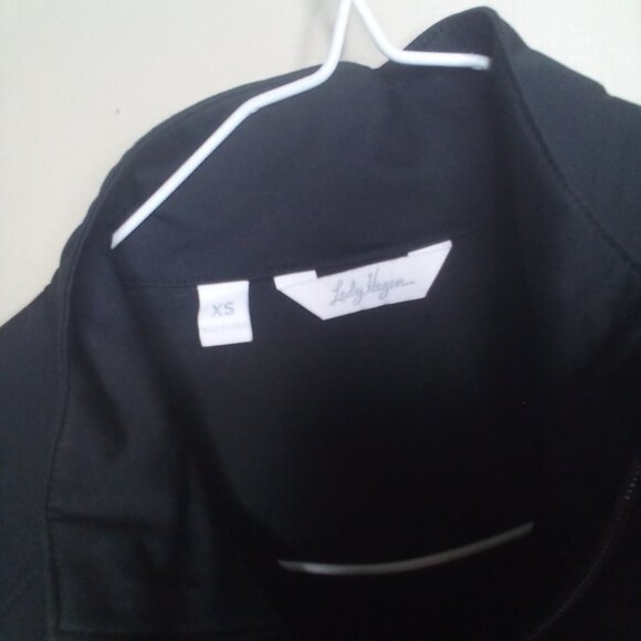 Lady Hagen Jacket XS Full Zip Pockets Black - Picture 4 of 12